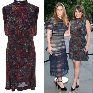 Saloni Rainbow Seagrass Fleur Dress